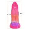 Luminous Silicone Dildo -Vibration Tongue