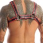 Black With Red Edge Chest Harness