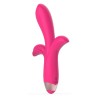 Triple Pleasure Silicone Vibrator