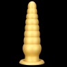 Unicorn Twisted Golden Butt Plug