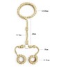 Rope Adjustable Collar  &amp; Wrist Cuffs