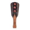 Wooden Handle Heart Paddle