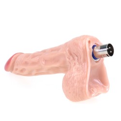 Realistic Dong With Ball For Fuck Machine