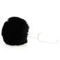 Bunny Tail Glass Butt Plug