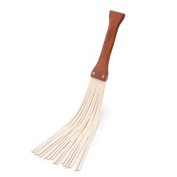 Cowhide Tassel Fun Wooden Flogger