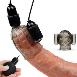 Dual Vibrating Penis Head Teaser