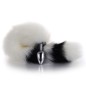 Colorful Fox Tail Anal Plug