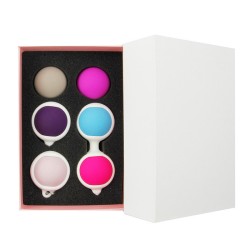 Exchangeable Silicone Kegal Balls Kit - 6 Pcs