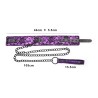 Pin Buckle Embossed Collar