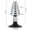 Silicone Suction Metal Plug