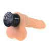 Real Feel Curved Vibrating Dildo