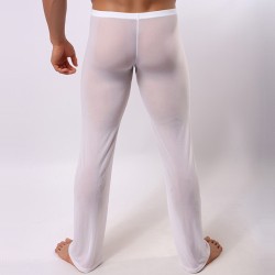 Strong Men Loose Transparent Mesh Pants