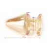 Almyty Golden Glass Butt Plug