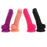 Liquid Silicone Colours Dildo Pleasure - 6.5"
