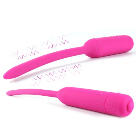 Penis Plug Urethra Vibrator