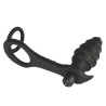 P Spot Vibrating Anal Plug with Cock Ring