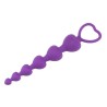 Heart Pull Ring Anal Beads