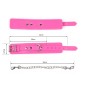 Locking-able Silicone Wrist Cuffs