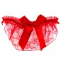 Alluring Transparent Floral Lace T-string For Ladies