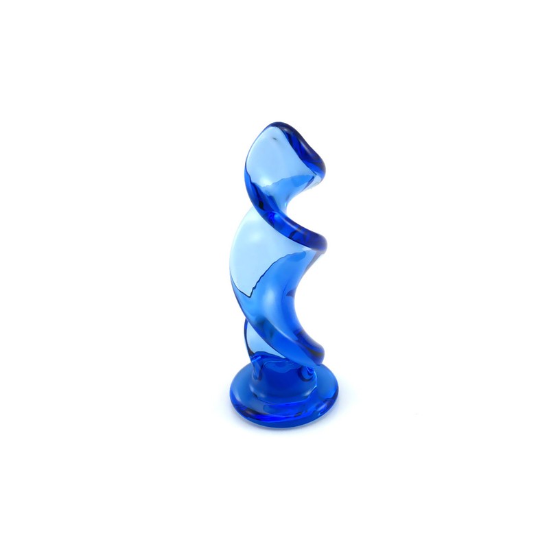 Twist  Glass Butt Plug