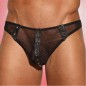 Roman Style See-through Mesh Vest And Panty Suit