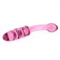 Double Head Gourd Glass Anal Toy