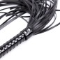 Glossy Leather Bondage Whip