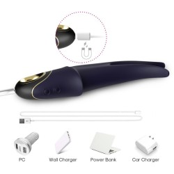 Gina G-Spot &amp; Clit Flickering Tongue Vibrator