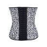 Functional Leopard Hot Rubber Waist Shaper Corset