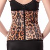 Hot Leopard Buckled Steel Bones Slimming Trainer Bustiers