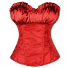 Royal Strapless Embroidered Bandage Overbust Waist Trainer