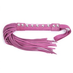 Suede Leather Nail Handel Whip