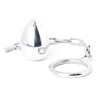 Stainless Steel Cock Ring and Anal Plug